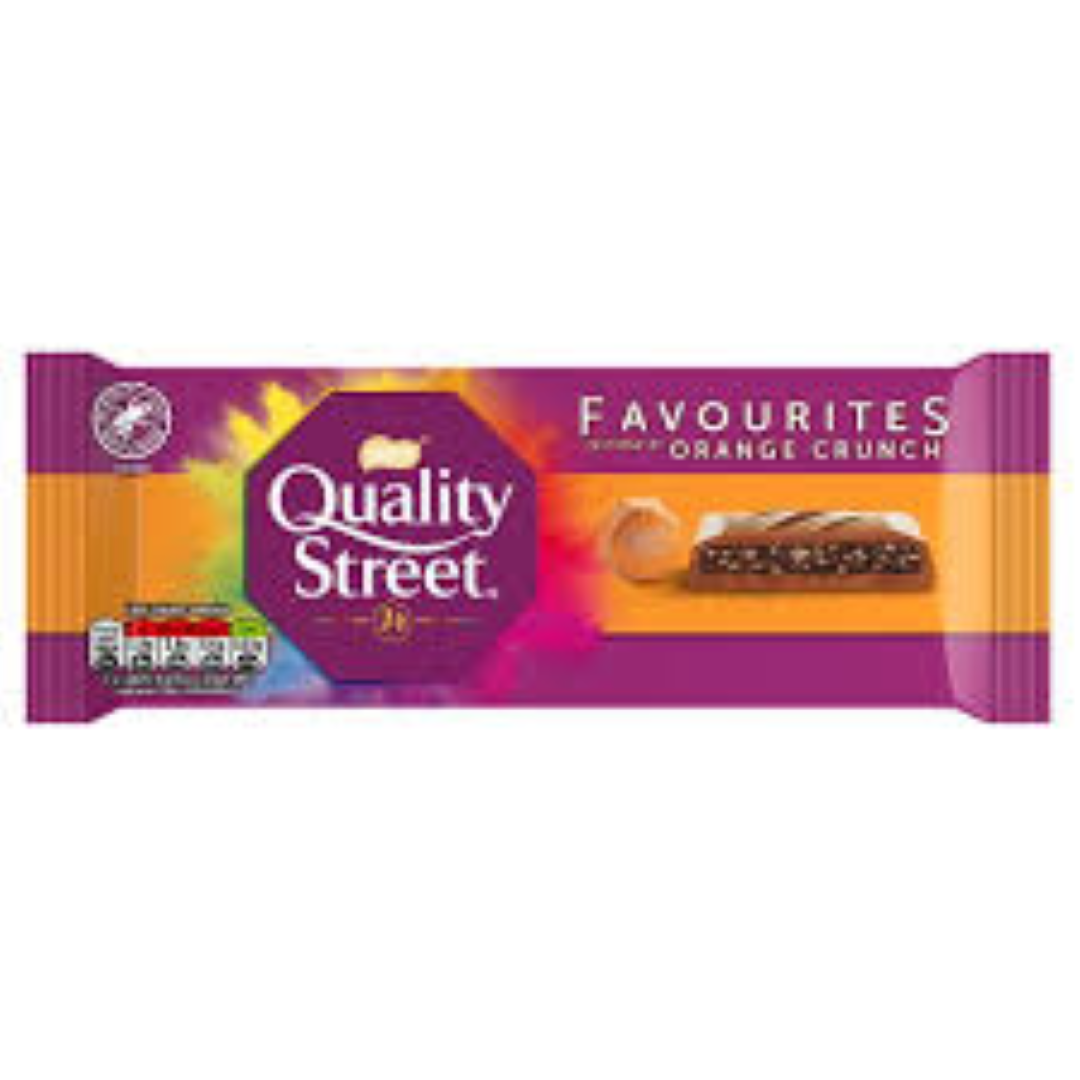 NL QUALITY STREET ORANGE CRUNCH BAR 84G